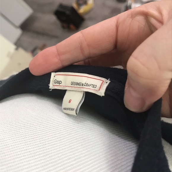 Gap navy and white scuba dress - Picture 4 of 8